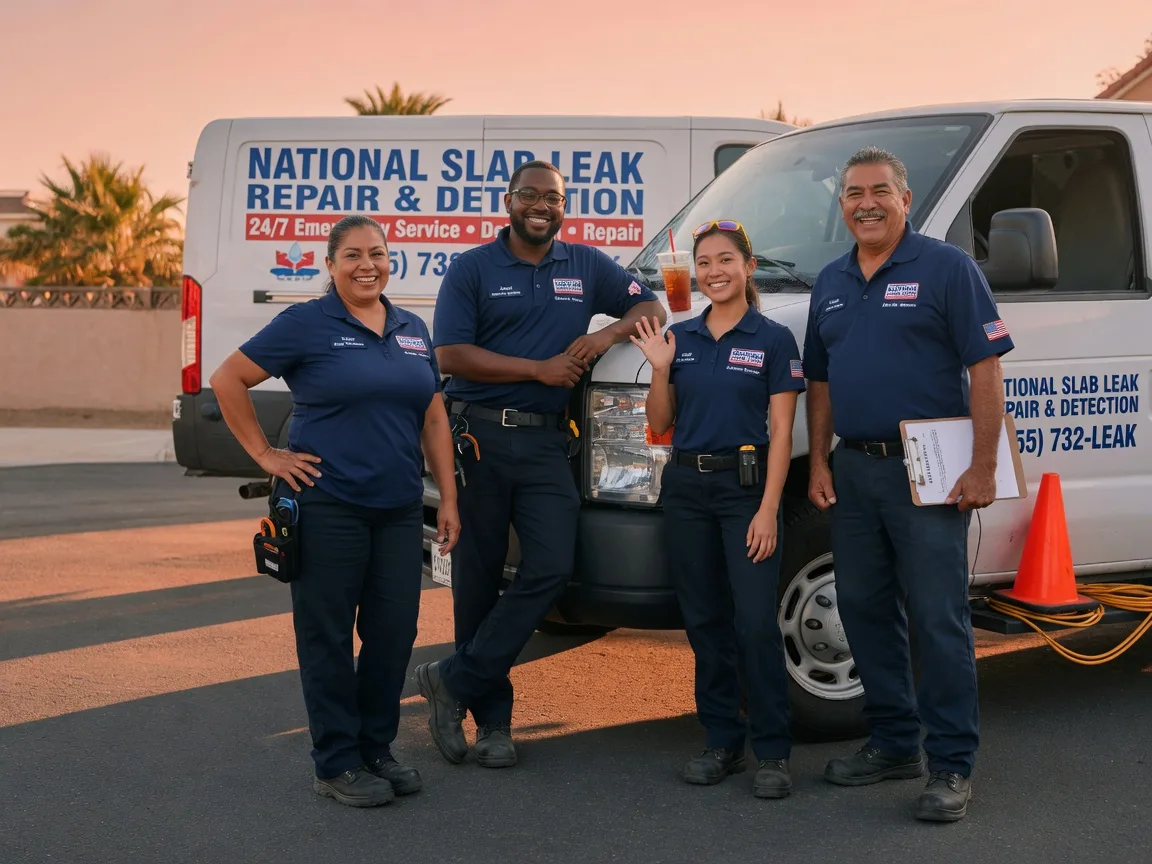 Slab Leak Detection company in Edison, CA
